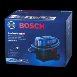 Aspirateur industriel Bosch GAS 12-25 PL Bleu/Noir 200 kPa 1250W, boîte: emballage bleu avec produit et accessoires inclus