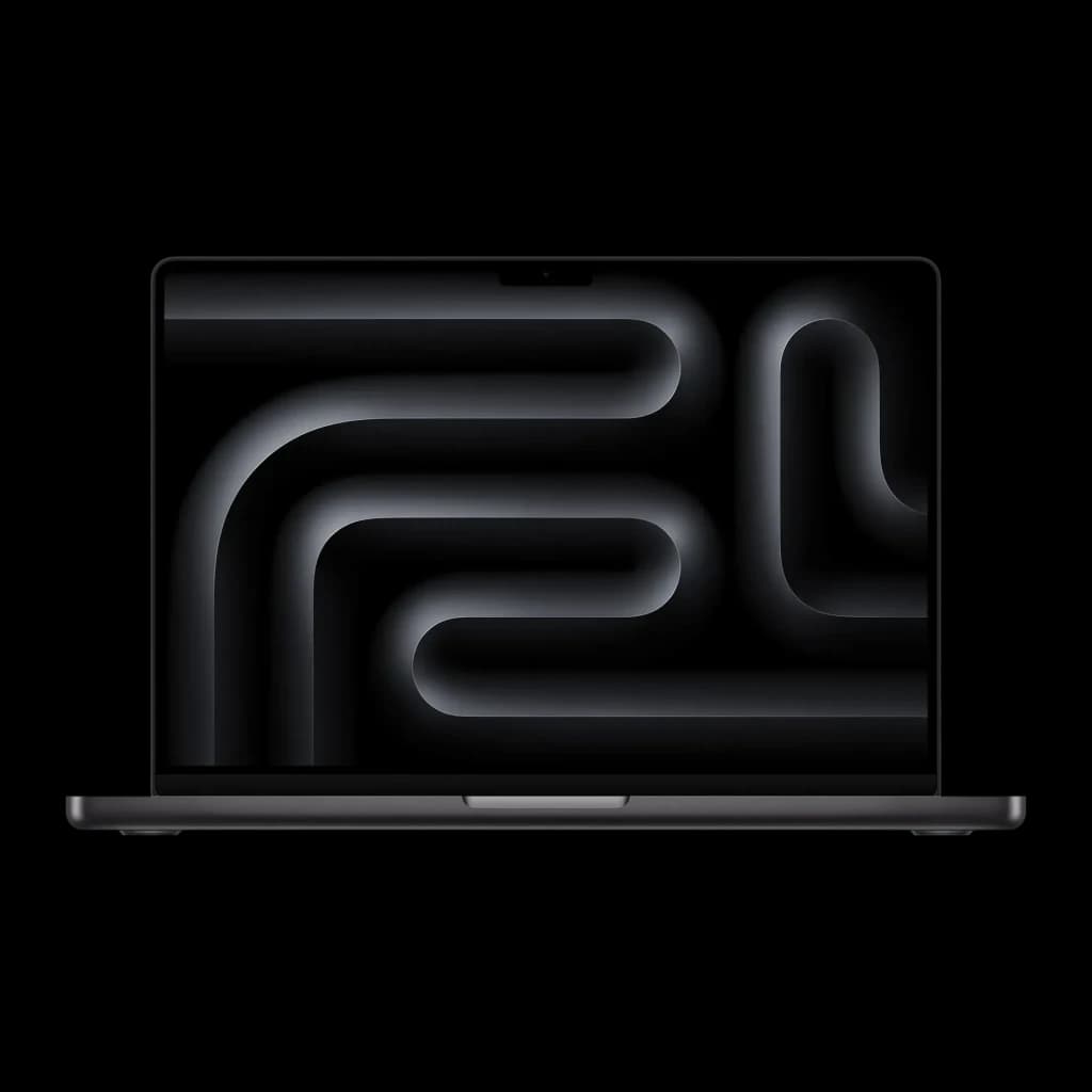 Ordinateur portable Apple MacBook Pro M5 14 pouces 16Go/1To SSD 14,2 pouces Mini LED Liquid Retina XDR macOS Tahoe Noir, vue