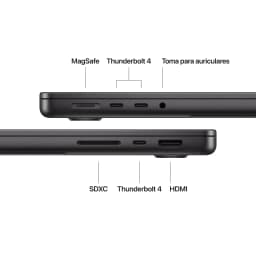 Ordinateur portable Apple MacBook Pro M5 14 pouces 16Go/1To SSD 14,2 pouces Mini LED Liquid Retina XDR macOS Tahoe Noir