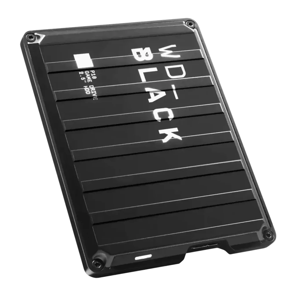 Disco duro externo WD_BLACK P10 Game Drive 2TB 2.5 pulgadas USB 3.2 Gen 1 Negro