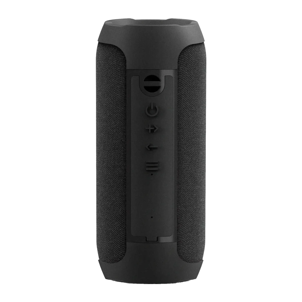 Coluna portátil Energy Sistem Urban Box 2 Onyx 10W 12h Bluetooth 5.0, vista traseira: painel de controlos com botões