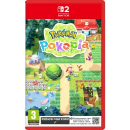 Juego Nintendo Pokémon Pokopia Switch 2 Estándar (Edición Italiana), vista frontal: caja roja con portada colorida, Pokémon