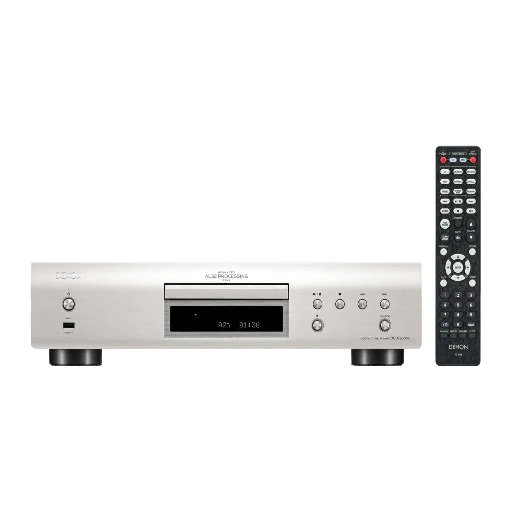 Denon DCD-900NE DSD Reproductor de CD 24bit/192kHz Plata