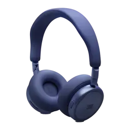 Auriculares JBL Live 680NC Cancelación de Ruido Adaptativa Diadema Bluetooth 6.0 Azul, vista lateral: almohadillas