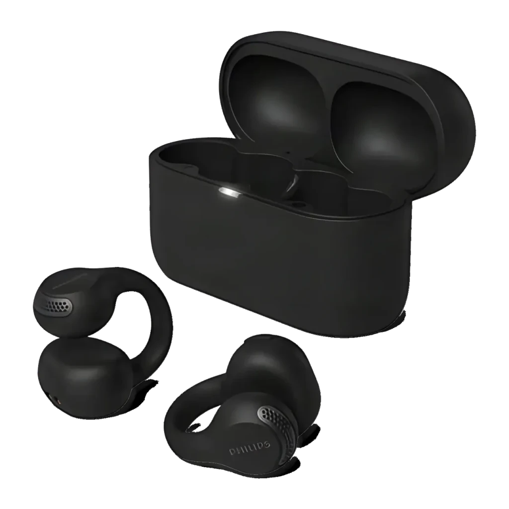 Philips Negro Auriculares De Oído Abierto Open-Ear True Wireless Bluetooth 5.4 Taq2000