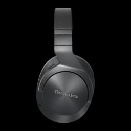 Auscultadores de Banda Technics Cancelamento de Ruído Bluetooth 50h ANC Preto EAH-A800, vista lateral: concha giratória