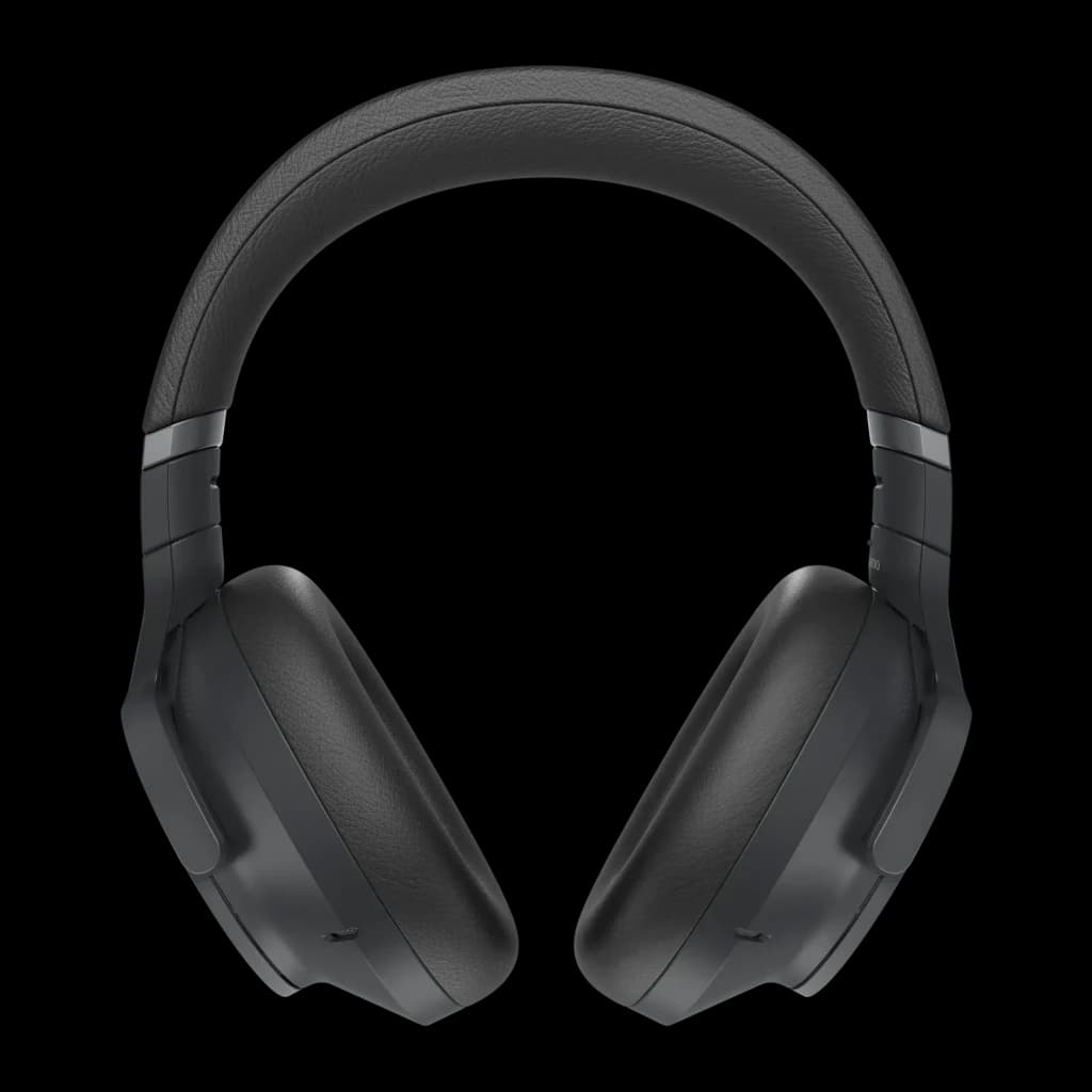 Auscultadores de Banda Technics Cancelamento de Ruído Bluetooth 50h ANC Preto EAH-A800, vista frontal: arco acolchoado