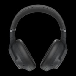 Auscultadores de Banda Technics Cancelamento de Ruído Bluetooth 50h ANC Preto EAH-A800, vista frontal: arco acolchoado