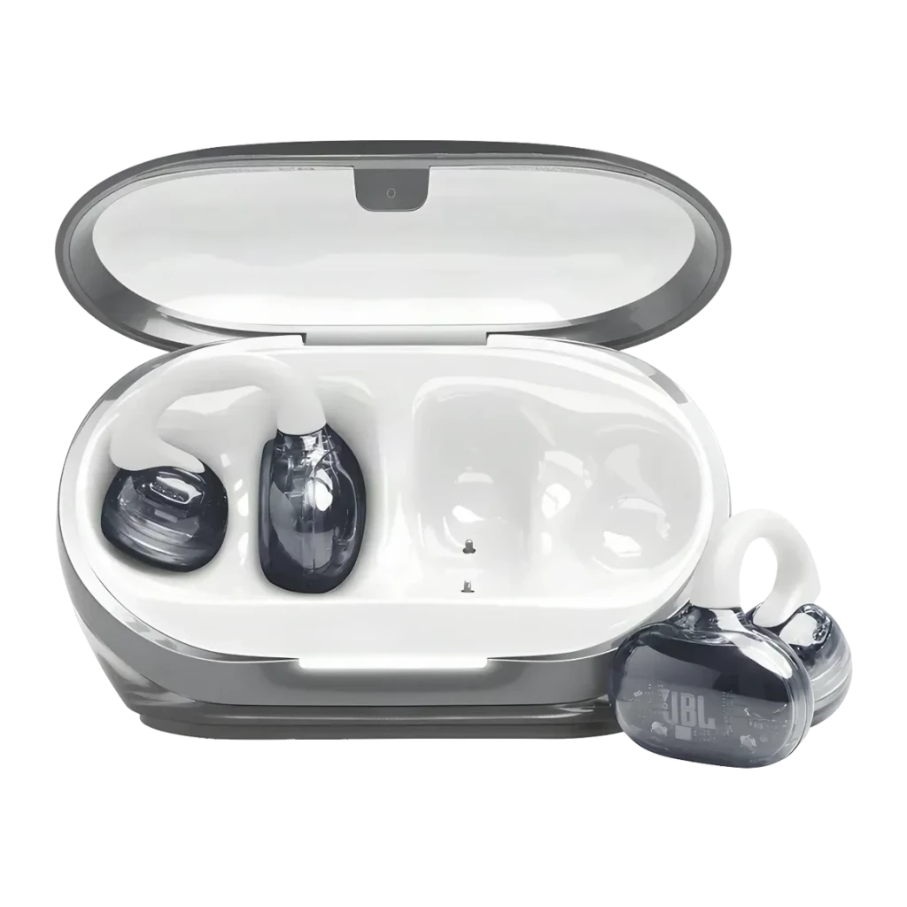 Jbl Blanco Auriculares Soundgear Clips Open-Ear Tws Bluetooth 5.4 8H (32H Con Estuche)