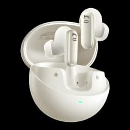 Écouteurs true wireless Baseus Inspire XP1 Réduction de bruit TWS Bluetooth 6.1 Blanc, vue avant: boîtier ouvert