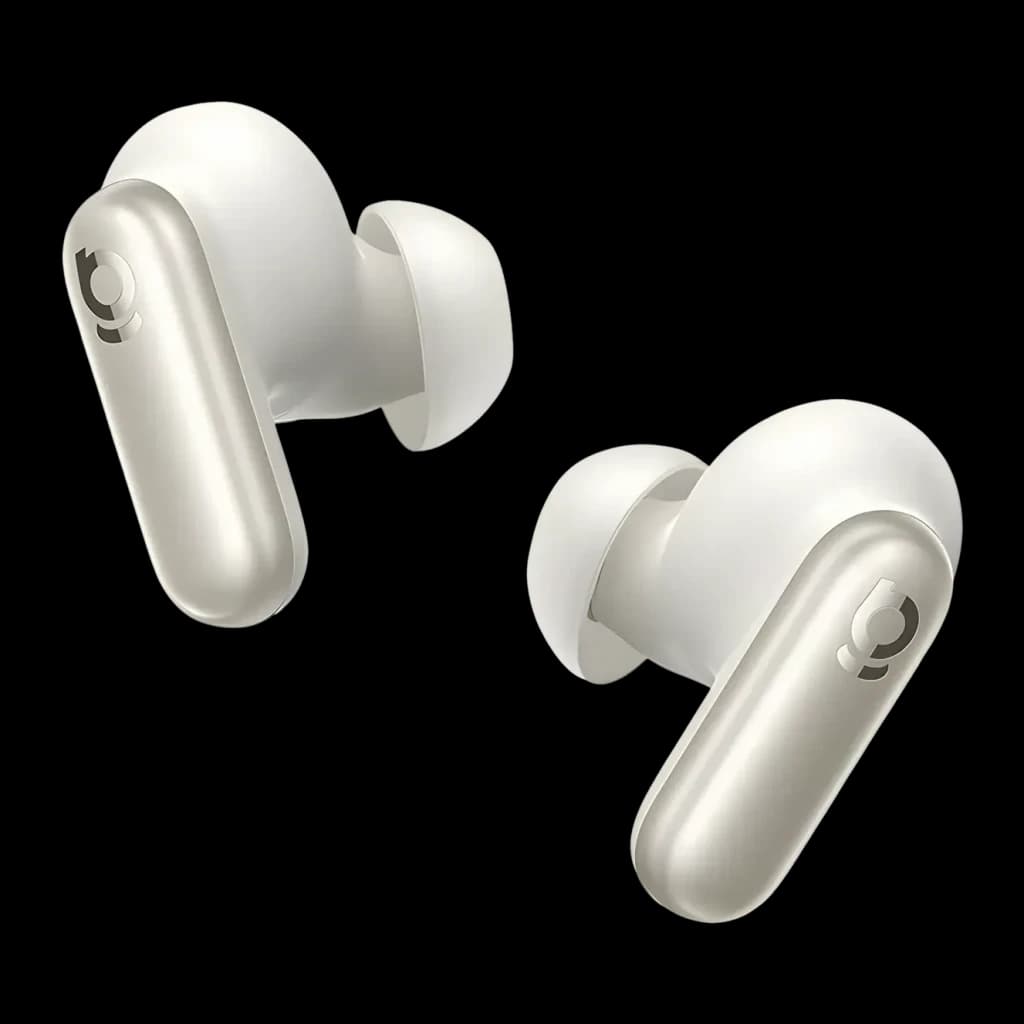 Écouteurs true wireless Baseus Inspire XP1 Réduction de bruit TWS Bluetooth 6.1 Blanc, vue avant: les deux écouteurs