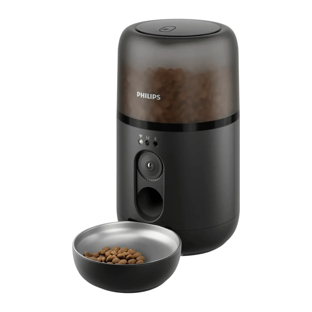 Comedero automático Philips 4,5L Negro Cámara Full HD PAW5320/02