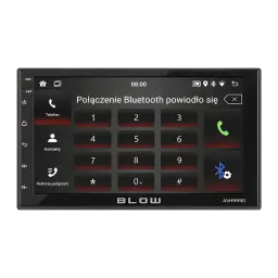 Auto-rádio Blow Preto Android Auto 7 polegadas Tátil AVH-9930, ecrã: teclado de marcação Bluetooth ativo com notificação