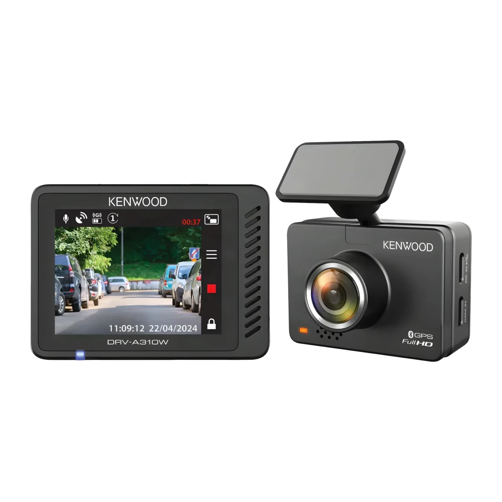 Dashcam Kenwood Negro 1080p GPS WiFi DRV-A310W
