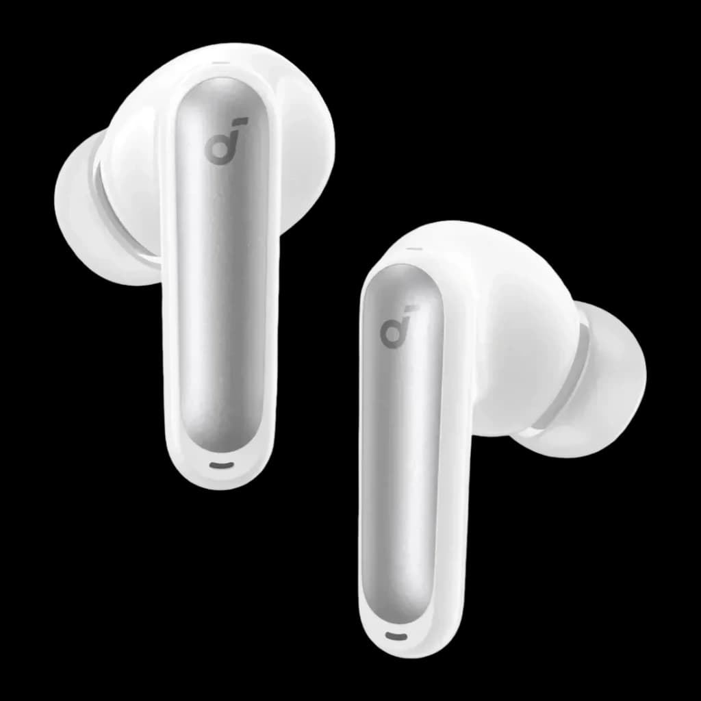 Auriculares true wireless Anker Soundcore P41i Cancelación de Ruido Adaptativa Blanco, detalle: ambos earbuds blancos