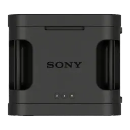 Enceinte de soirée Sony ULT Tower Max 2150W Bluetooth 5.3 Noir SRS-ULT3000, détail avant: logo Sony, poignées latérales
