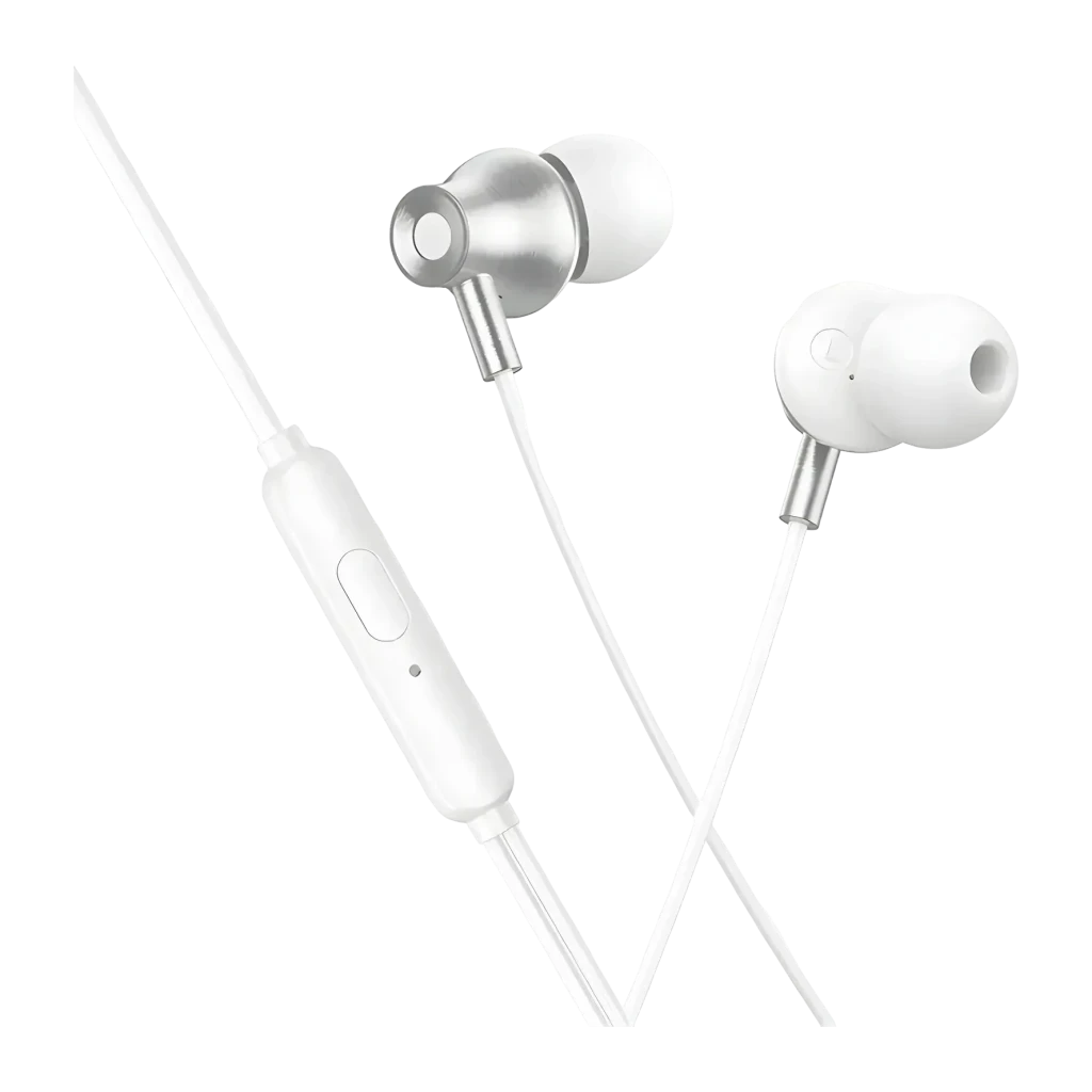 Auriculares Hoco M119 In-Ear Jack 3.5mm Plata
