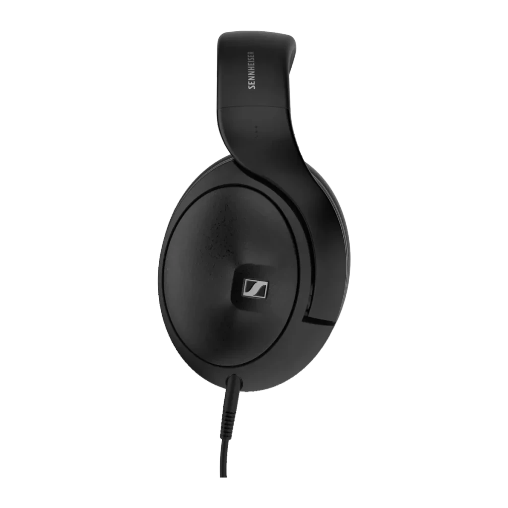 Auriculares Sennheiser HD 620S Diadema Over-ear Cable Jack 3,5mm 150Ω Negro, detalle lateral: copa circular con logo S