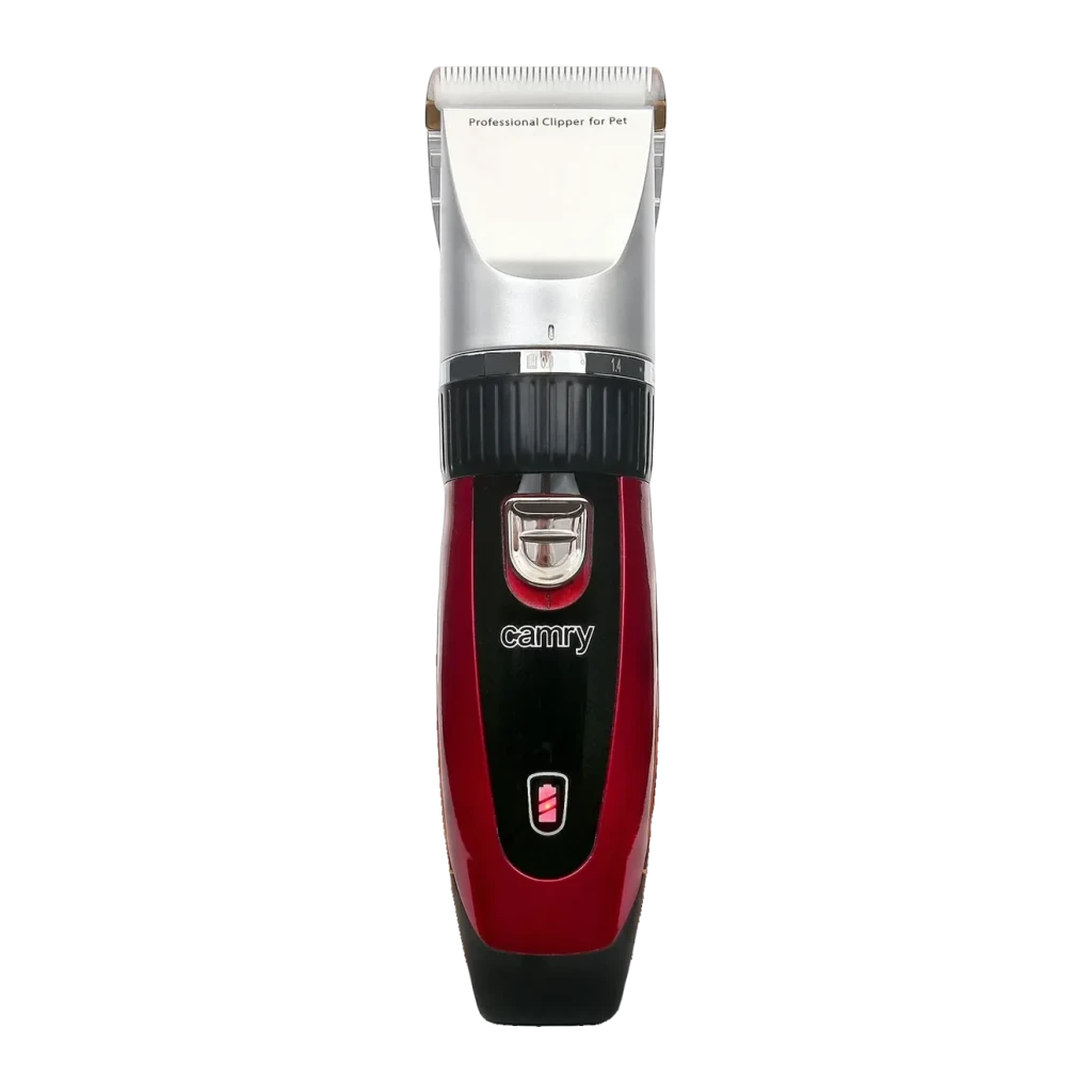 Cortapelos para mascotas Camry CR 2821 40min 2 baterías incluidas Negro/Rojo