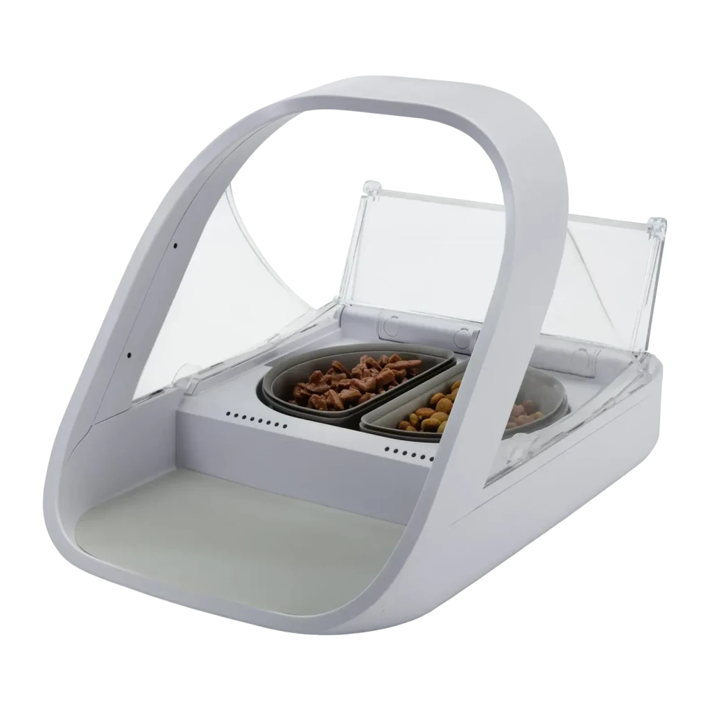 Comedero Automático SureFeed SureFlap iMPFWT 0,4L Blanco