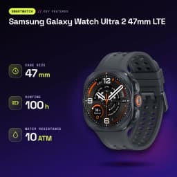 Samsung Galaxy Watch Ultra 2 47mm LTE Negro GPS Dual Frequency - características
