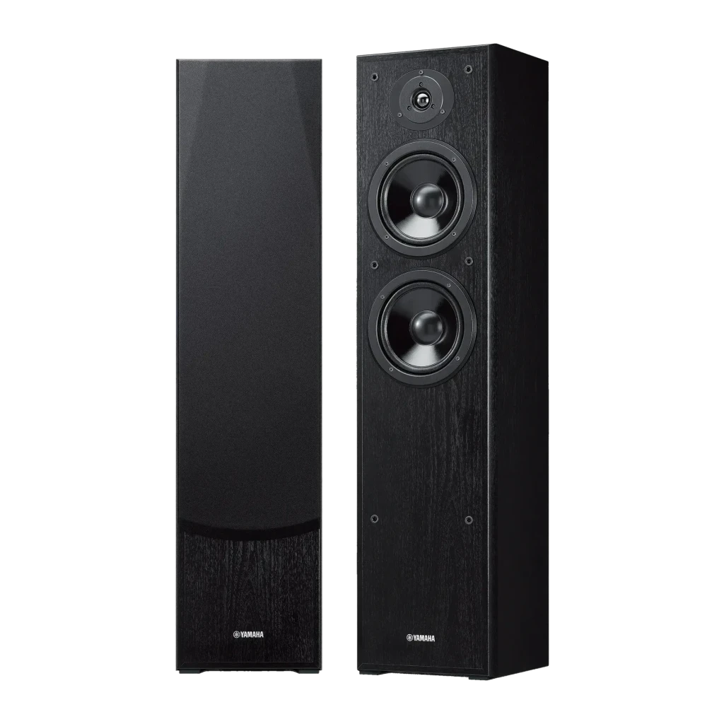 Altavoz de suelo Yamaha 8W RMS Alámbrico Negro NS-F51