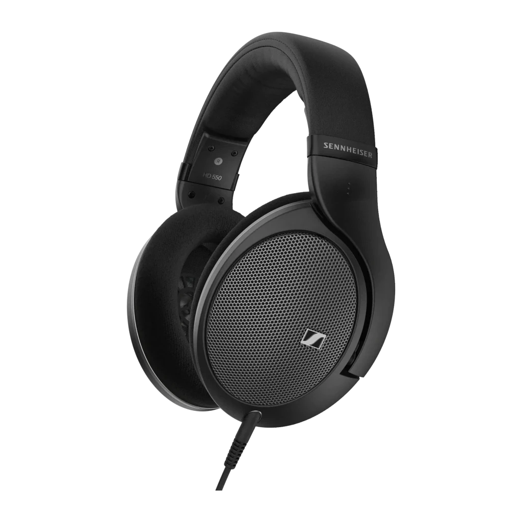 Auriculares Sennheiser HD 550 Diadema Abiertos Cable Jack 3,5mm 150Ω Driver 38mm Negro