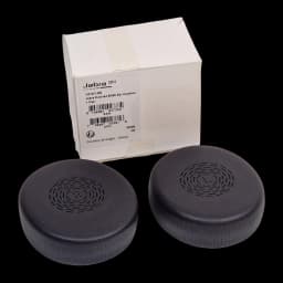 Coussinets Jabra Evolve2 50/55 Pack 2 pcs. Cuir synthétique, contenu boîte: 2 coussinets noirs R et L avec boîte Jabra