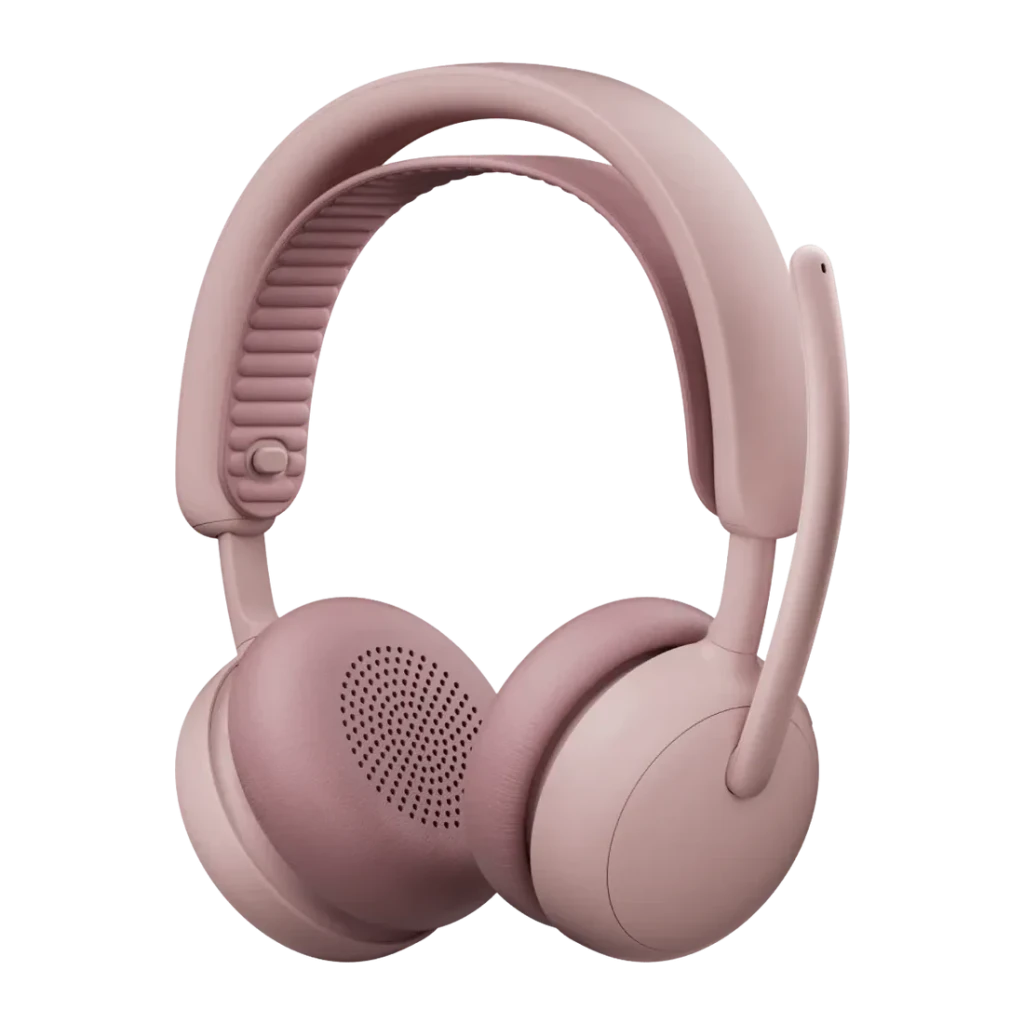 Logitech Rosa Auriculares Zone Wireless 2 Cancelación De Ruido Diadema