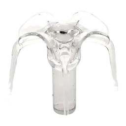 Fuente de agua Nedis 2L Blanco Filtro 4 etapas PETWF21WT, detalle: difusor de agua transparente con brazos curvos y tubo