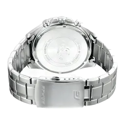 Casio Edifice EFR-552D-1A2VUEF Bleu Batterie 3 ans Acier inoxydable 10ATM, vue arrière: fond gravé WATER RESISTANT 10BAR