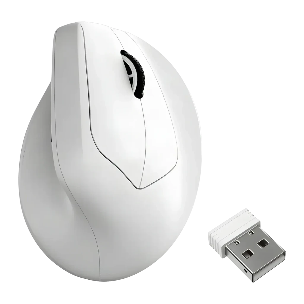 Ratón Keychron M5 Inalámbrico 30000 DPI Blanco