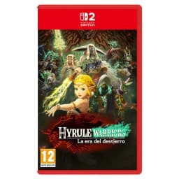 Jeu vidéo Nintendo « Hyrule Warriors : Age of Imprisonment » pour Switch 2, vue de face: jaquette avec Zelda et personnages