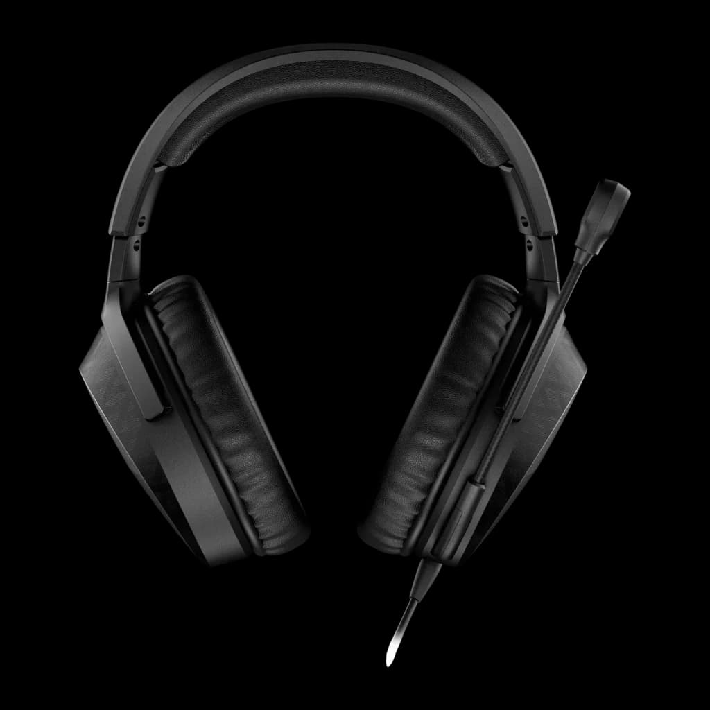 Auriculares Gaming HyperX Cloud Stinger 3 Xbox BS1T7AA Micrófono, vista frontal: negro, almohadillas de cuero y micrófono
