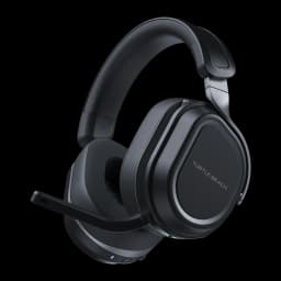 Casque Gaming Turtle Beach Stealth 700 Gen 3 Sans Fil Noir, vue latérale: coque droite avec logo, micro déployé