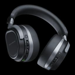 Casque Gaming Turtle Beach Stealth 700 Gen 3 Sans Fil Noir, vue latérale: coussinets, arceau rembourré, boutons latéraux