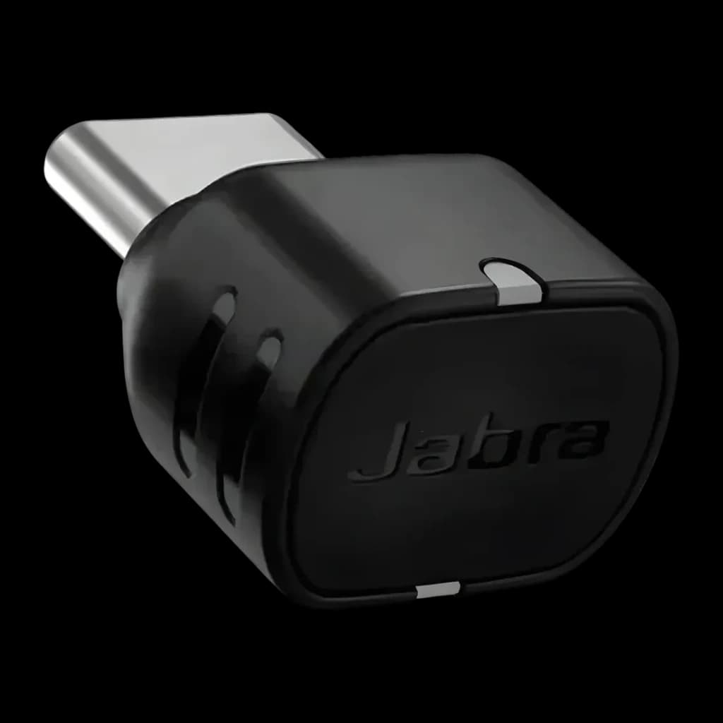 Auriculares Jabra Evolve3 85 UC Diadema Bluetooth 5.3 120h Multipunto, accesorio: adaptador USB-C negro con logo Jabra
