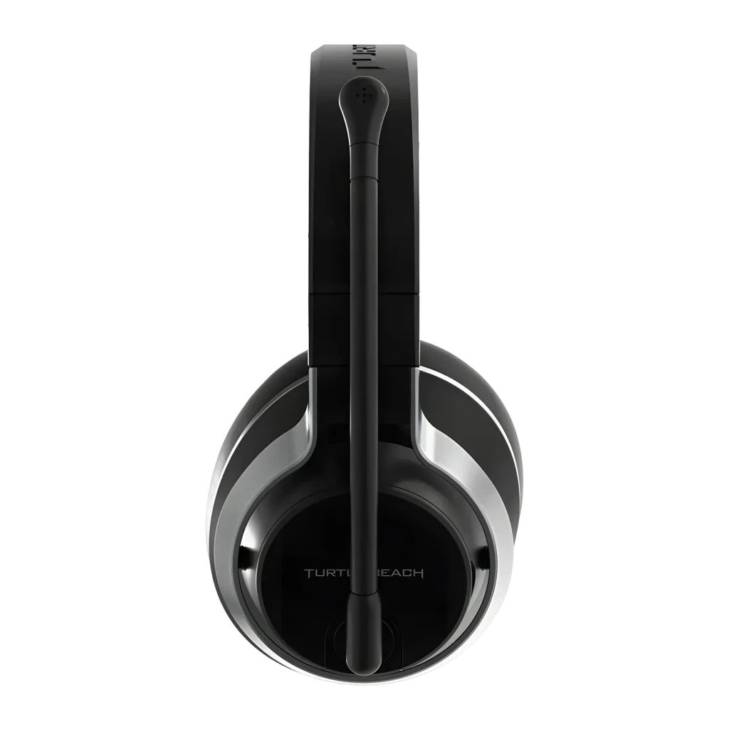 Auriculares Gaming Turtle Beach Stealth Pro Inalámbrico Micrófono Extraíble, vista lateral: micrófono extensible, auricular