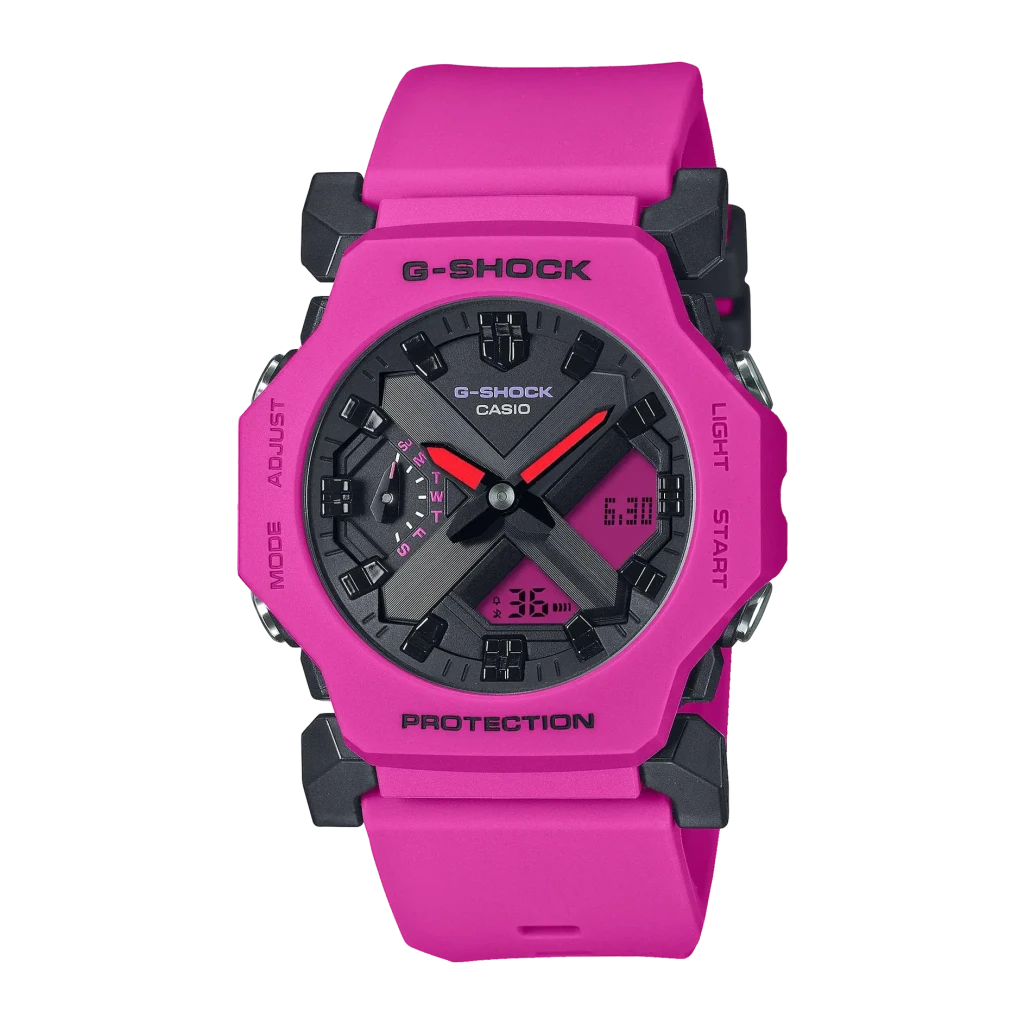 Casio G-Shock GA-2300-4A Rosa Cronómetro, Alarma, Cuenta regresiva