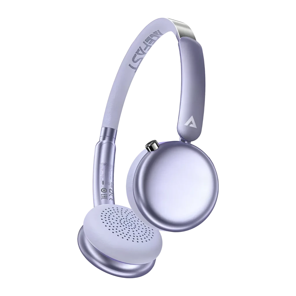 Auriculares Acefast H8 Cancelación de Ruido Diadema Bluetooth 5.4 60h Morado