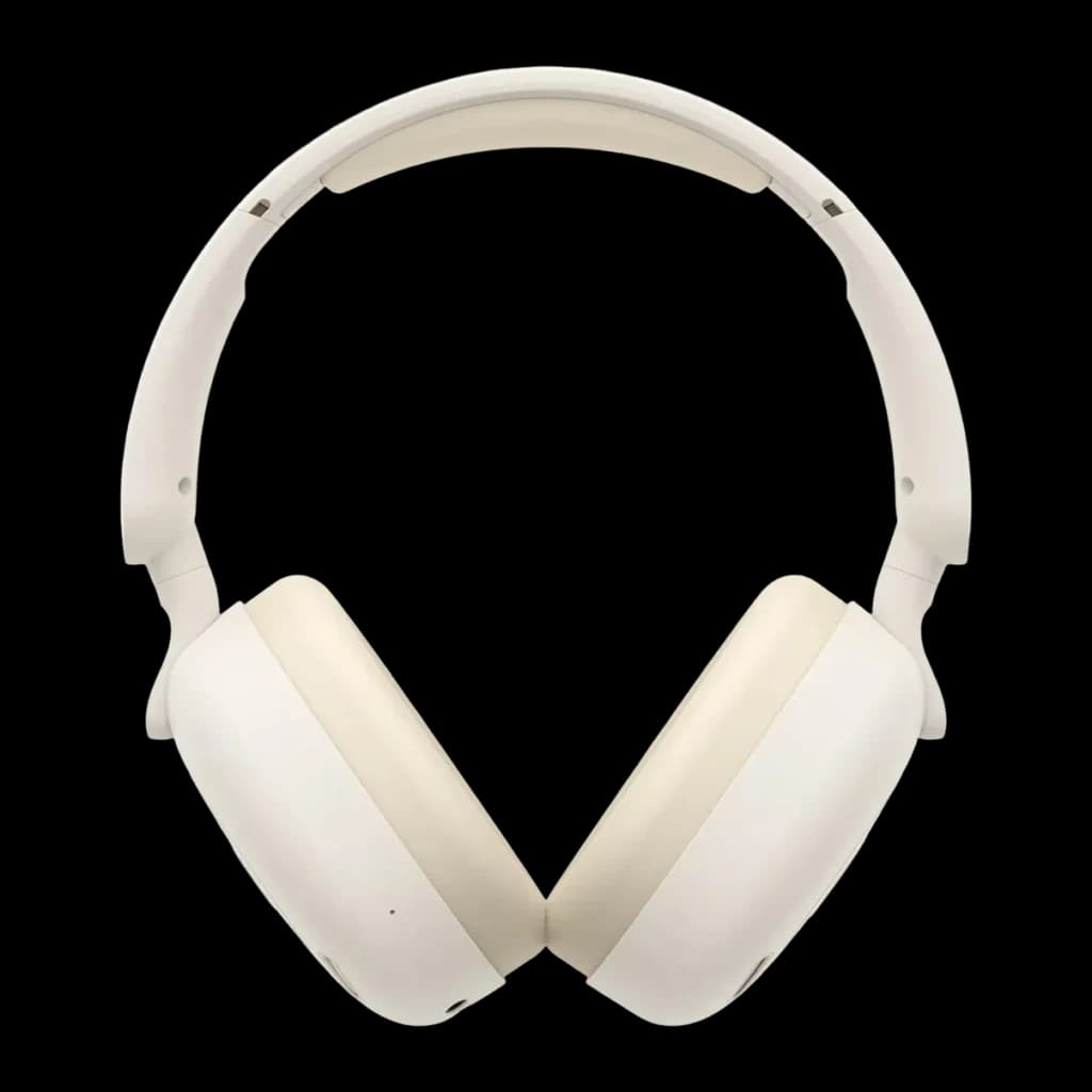 Auriculares Havit H655BT Pro Cancelación de Ruido Diadema Bluetooth 5.3 80h, detalle: vista frontal blanco crema