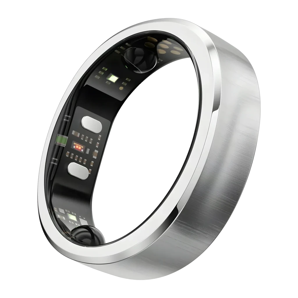 RingConn Gen 3 Anillo Inteligente Talla 9 Plata Cepillada