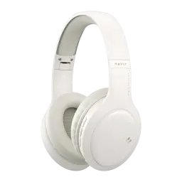 Auriculares Havit H633BT Diadema Bluetooth 5.1 20h 40mm Driver blancos, vista lateral: diadema acolchada, almohadillas
