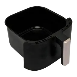 Freidora de Aire Russell Hobbs SatisFry 8,3L 1800W 9 Programas Negro, cesta extraída: interior antiadherente y asa plateada