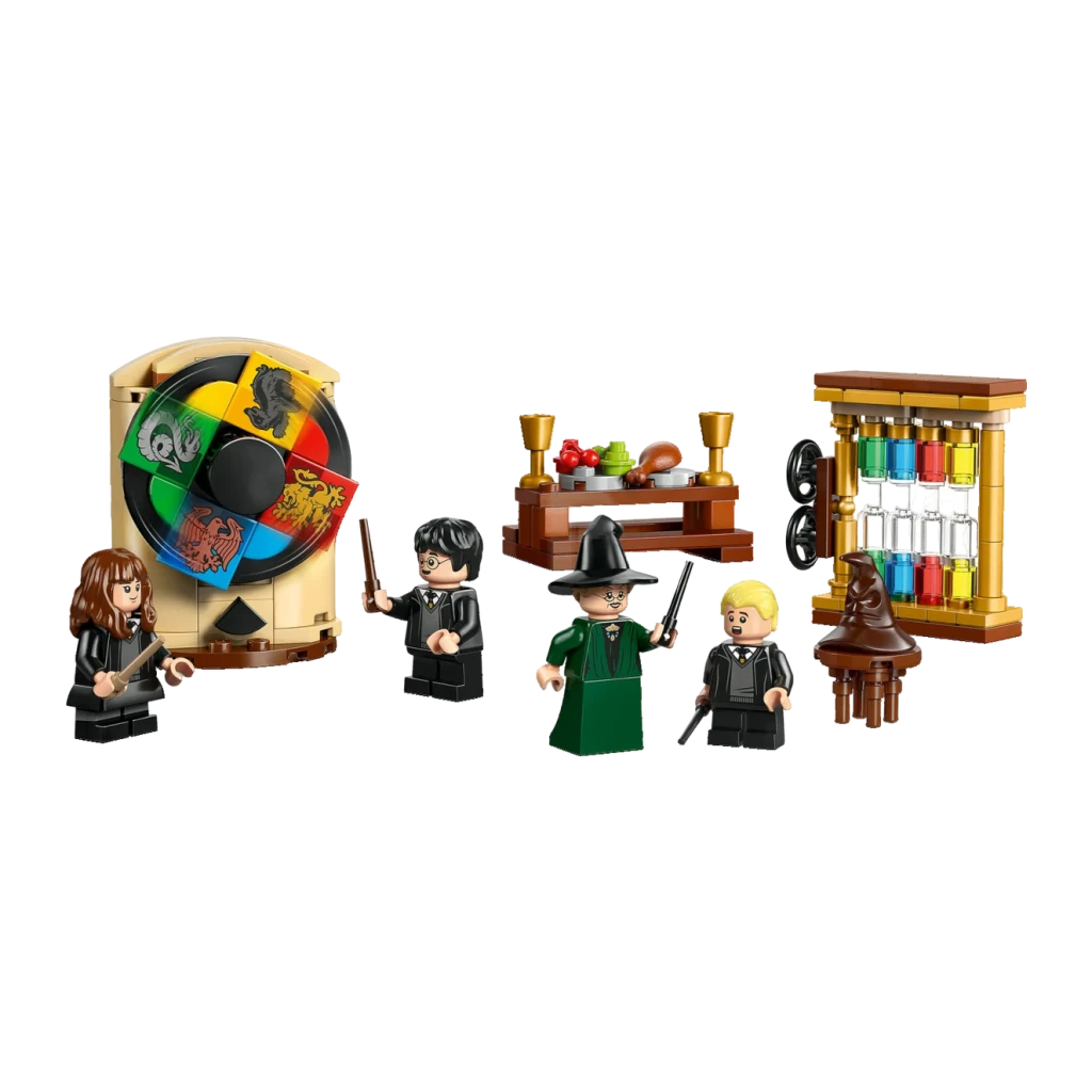 LEGO Harry Potter Ceremonia del Sombrero Seleccionador 76460 124 piezas 7+ años, contenido: 4 minifiguras, ruleta de casas