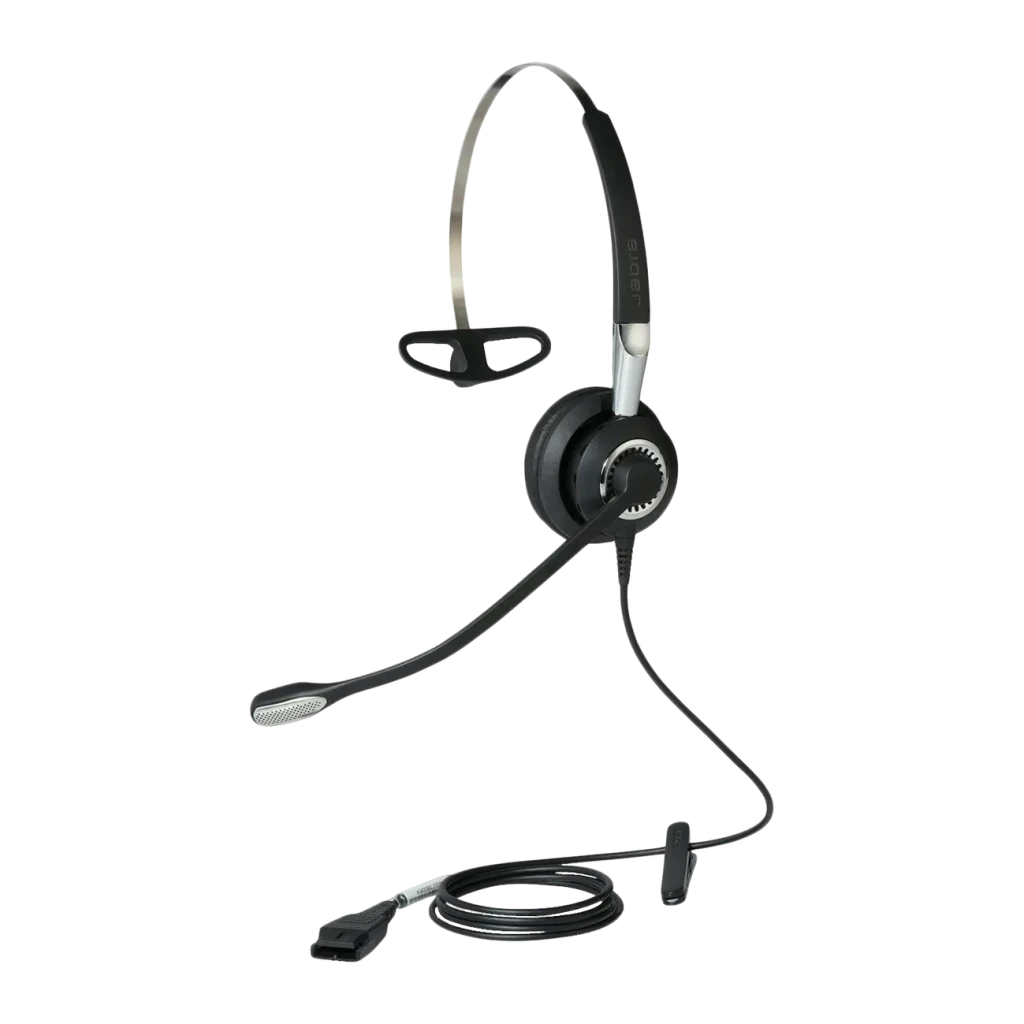 Auriculares Jabra BIZ 2400 II Mono 3in1 Ultra Noise Cancelling FreeSpin QD Negro