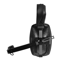 Casque Beyerdynamic DT 109 200Ω/50Ω Arceau Circumaural Câble, détail: extérieur du coussin gauche avec bras de microphone
