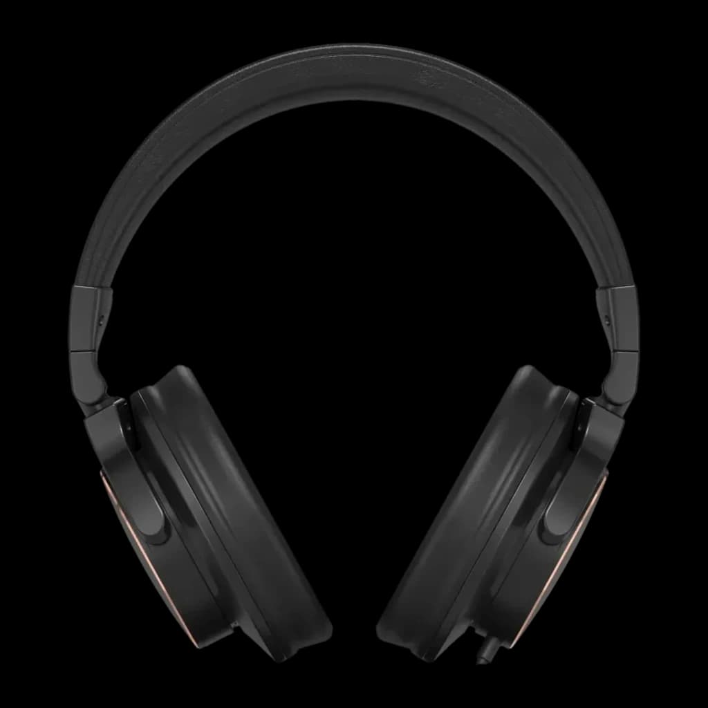 Casque Behringer BH470-BK Arceau circum-aural Jack 3,5 mm Driver 40 mm, détail face avant: arceau rembourré et coussinets