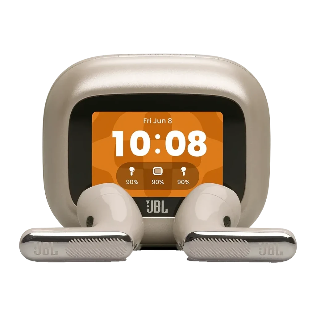 Auriculares true wireless JBL Live Flex 4 Cancelación de Ruido TWS Bluetooth 6.0 Champán