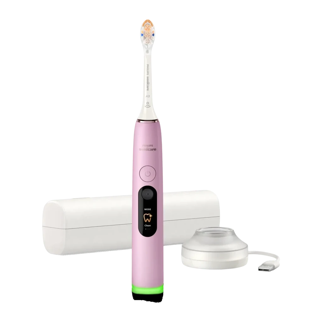 Cepillo Eléctrico Philips Sonicare DiamondClean 8000 Sin Cable 14 días Rosa HX8311/15